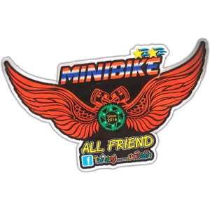 Minibike All Friend street sticker