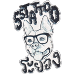 55Tattoo authentic street sticker.