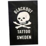 Authentic street sticker by Blackout Tattoo Sweden