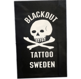 Authentic street sticker by Blackout Tattoo Sweden