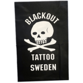 Authentic street sticker by Blackout Tattoo Sweden