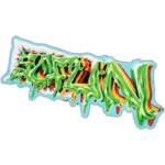 SCFUN authentic street sticker