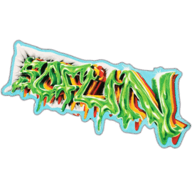 SCFUN authentic street sticker