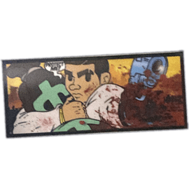 Wanted sticker
