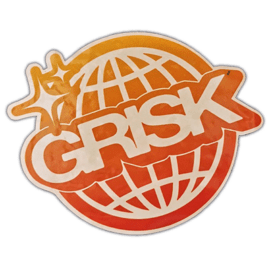 Authentic street sticker by GRISK
