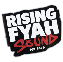 Rising Fyah street sticker