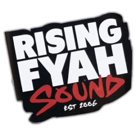 Rising Fyah street sticker