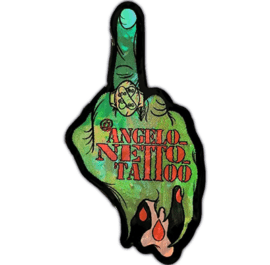 Street sticker by Angelo Netto Tattoo
