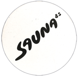 Sauna85 street sticker