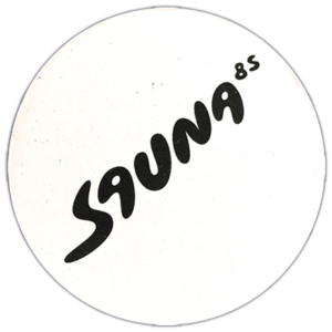 Sauna85 street sticker