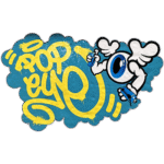 Street sticker by Pop Eye