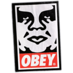 Street sticker by Obey