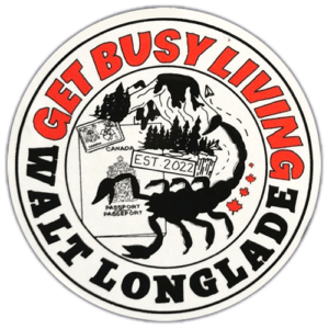 Street sticker by Walt Longlade