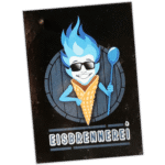 Street sticker Eisbrennerei