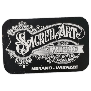 Street sticker by Sacred Art Tattoo