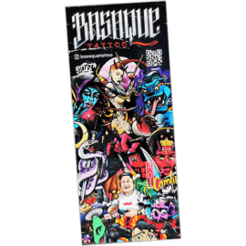 Street sticker by Basaque Tattoo