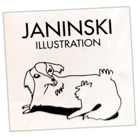 Street sticker by Janinski illustration
