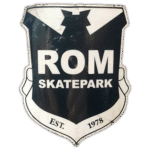 Street sticker by a Rom Skatepark