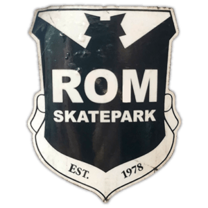 Street sticker by a Rom Skatepark