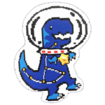 Street sticker by Space Dinosaur
