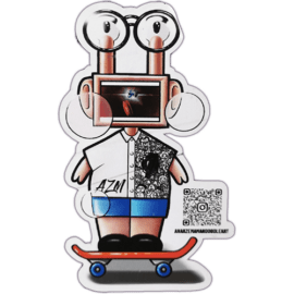 Street sticker by anarzemamandoodleart