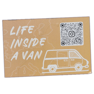 Life inside a Van street sticker