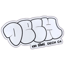 Street sticker by Dech C4