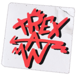 Street sticker by Trex A W