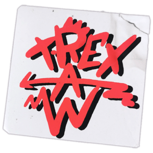 Street sticker by Trex A W