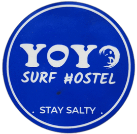 Street sticker by YOYO surf hostel