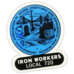 Street sticker by Iron Workers