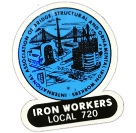 Street sticker by Iron Workers