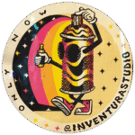 Street sticker by Inventura studio.