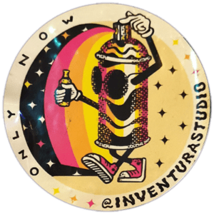 Street sticker by Inventura studio.