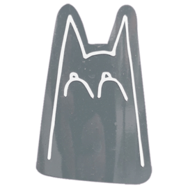 Cat street sticker