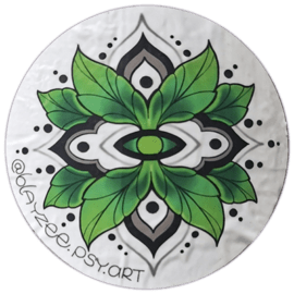 Street sticker by a Blayzee Psy Art