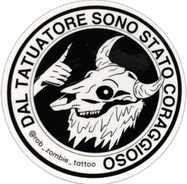 Street sticker by Rob Zombie Tattoo