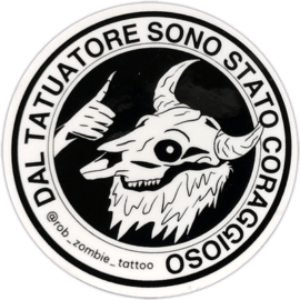 Street sticker by Rob Zombie Tattoo