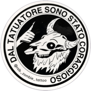 Street sticker by Rob Zombie Tattoo