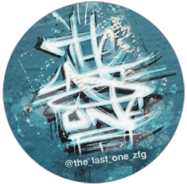 The last one zfg street sticker.