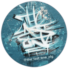 The last one zfg street sticker.