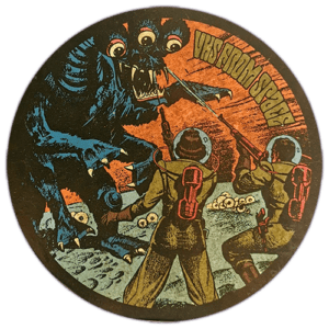 Street sticker by VHS from Space