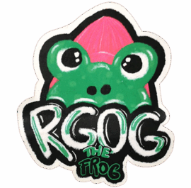 Street sticker by RGOG the Frog