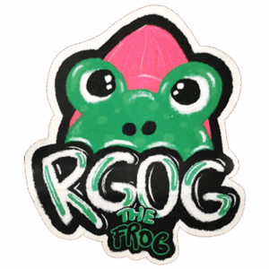 Street sticker by RGOG the Frog