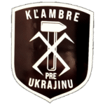 Kľambre pre Ukrajinu street sticker