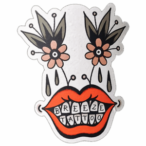 Street sticker by Breeze Tattoo