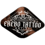 Erebo Tattoo wanted street sticker