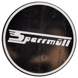Street sticker by Sperrmüll