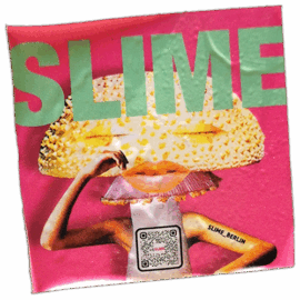 Slime Berlin street sticker
