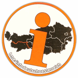 Street sticker by Info Deutsch Oesterreich